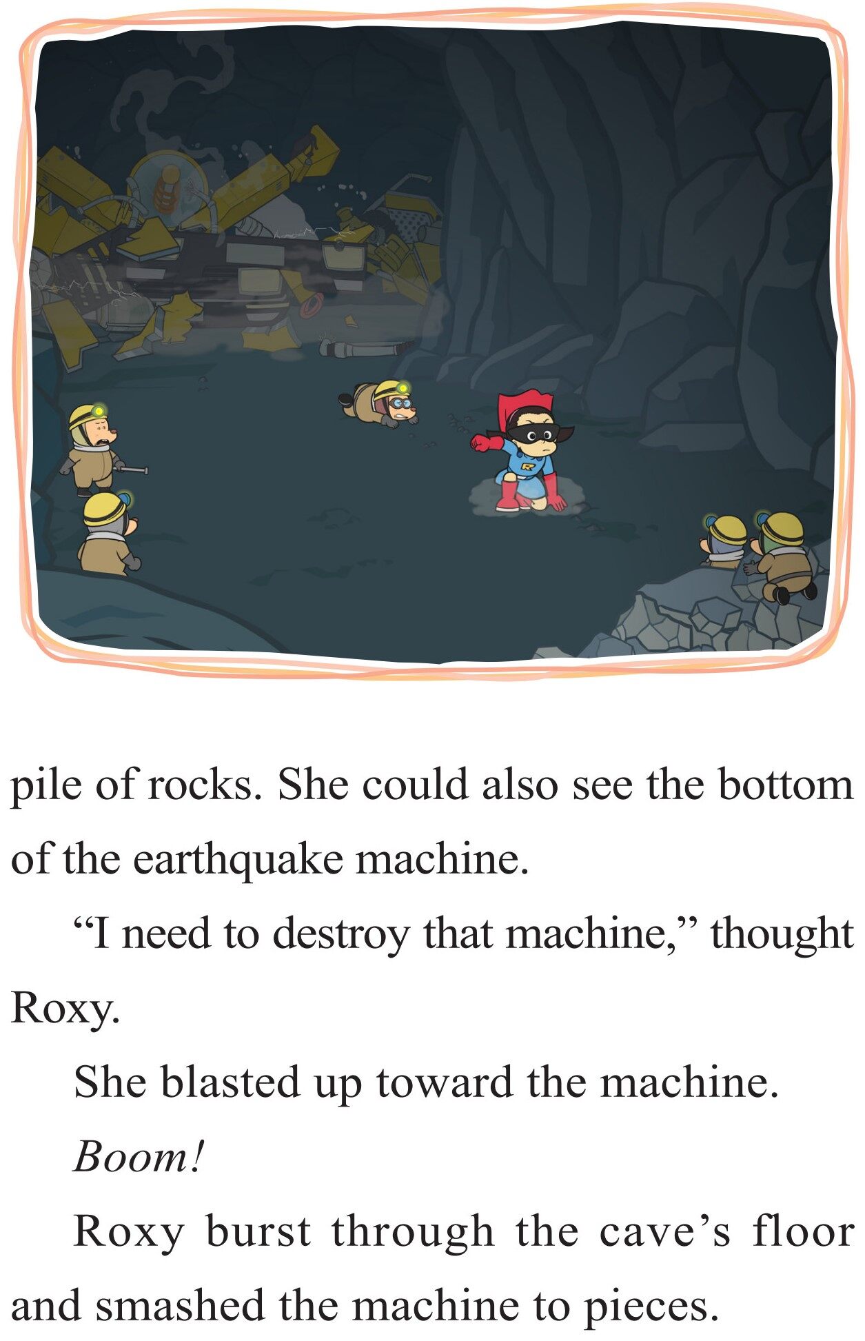 Buried by an Earthquake绘本故事第5页