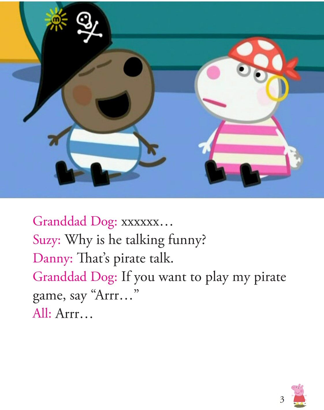 Danny's Pirate Party绘本故事第5页