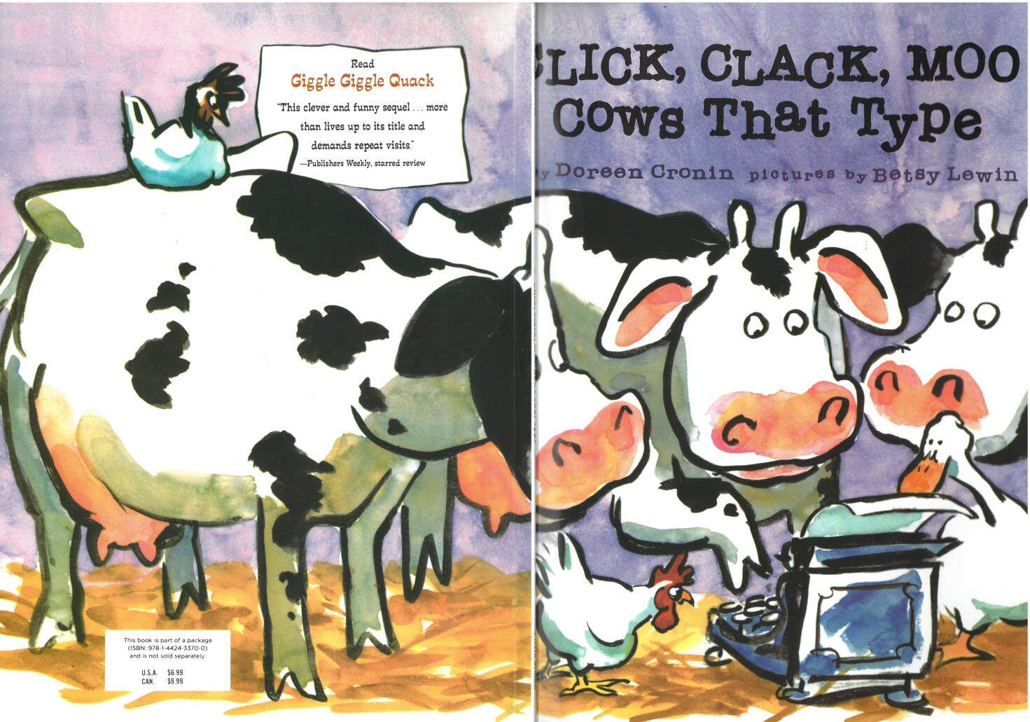 Click,Clack,Moo Cows That Type绘本故事第2页