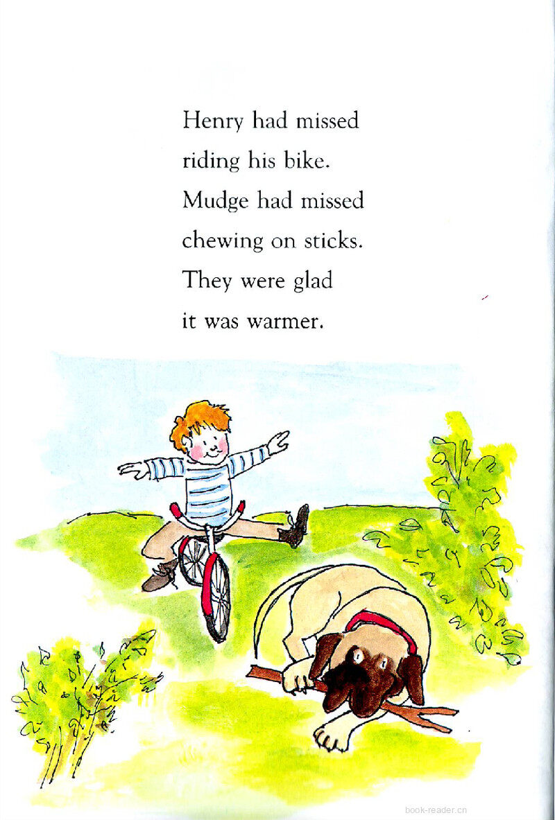 Henry and Mudge in Puddle Trouble绘本故事第4页