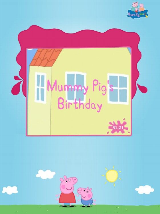 Mummy Pig's Birthday绘本故事第2页
