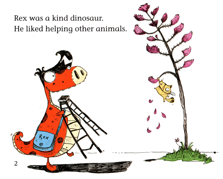 Scary Hair绘本故事第3页