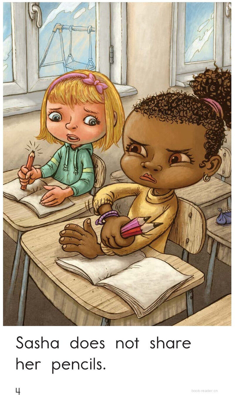 Selfish Sasha	绘本故事第4页
