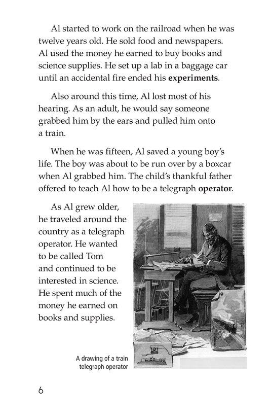 Thomas Edison绘本故事第5页