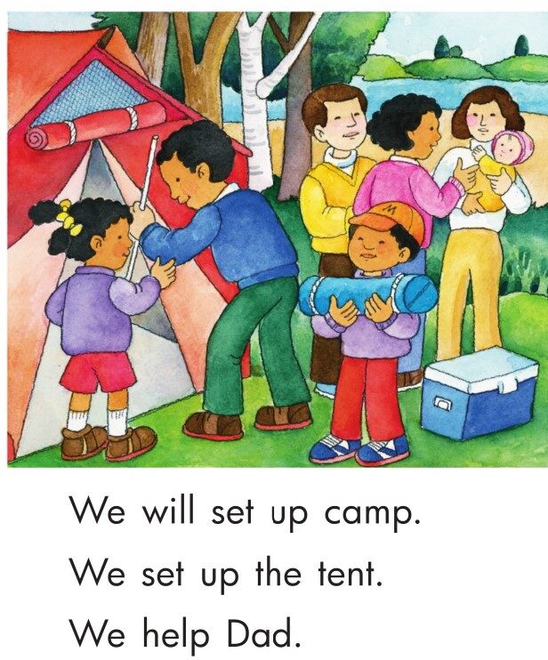 Go Camping绘本故事第5页