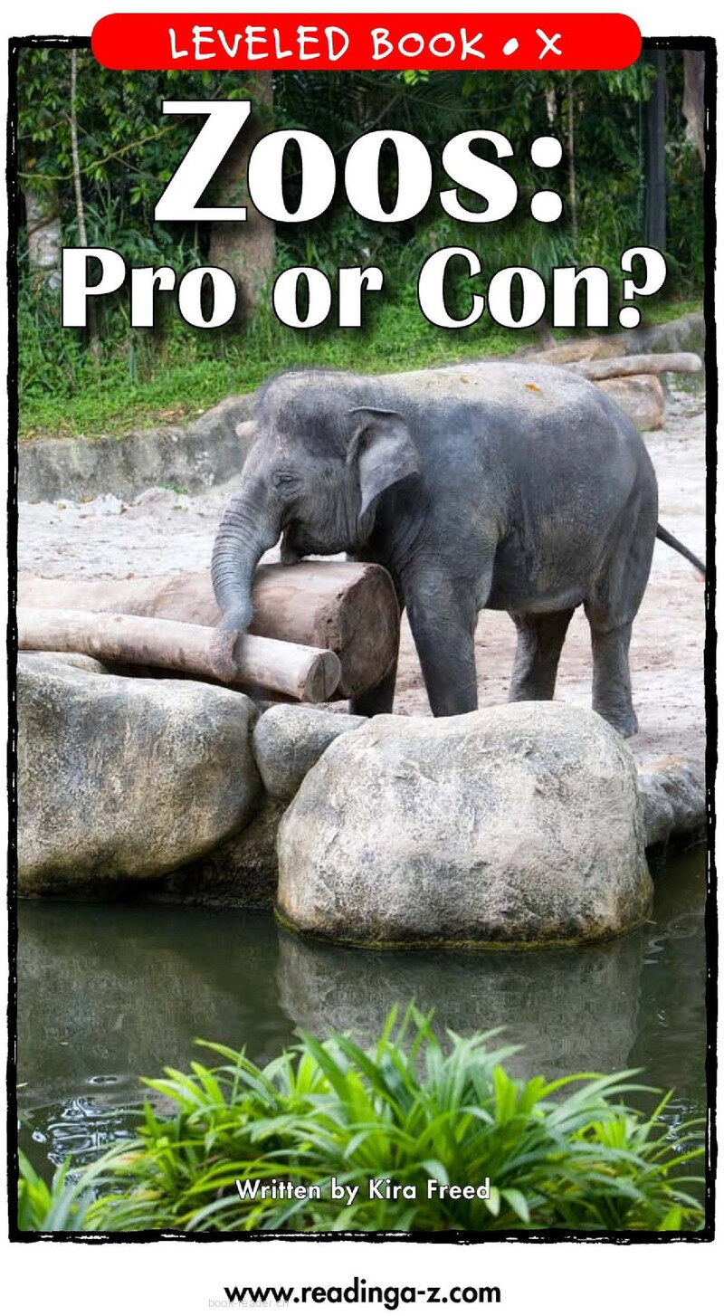 Zoos Pro or Con绘本故事第2页