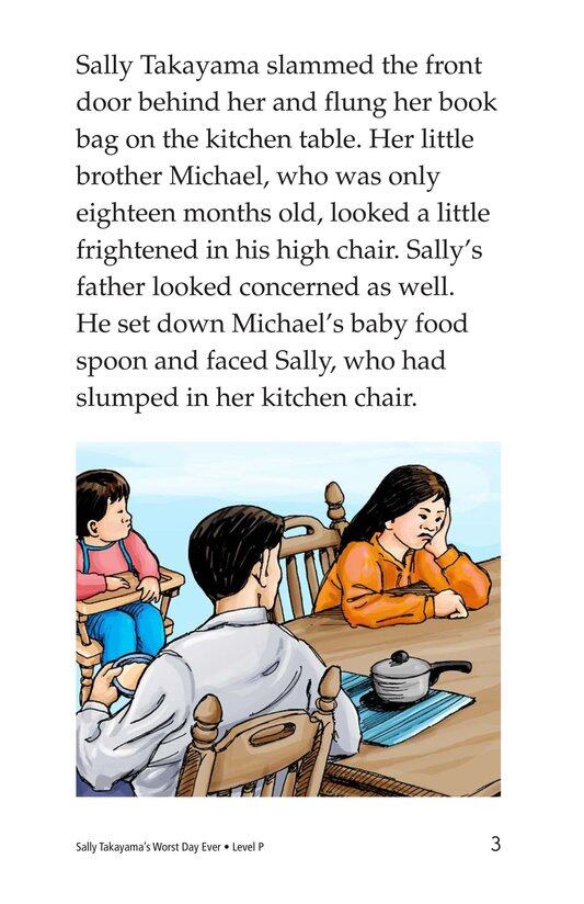 Sally Takayams Worst Day Ever绘本故事第3页