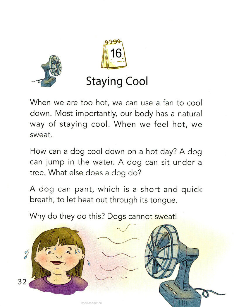 Staying Cool 绘本故事第2页