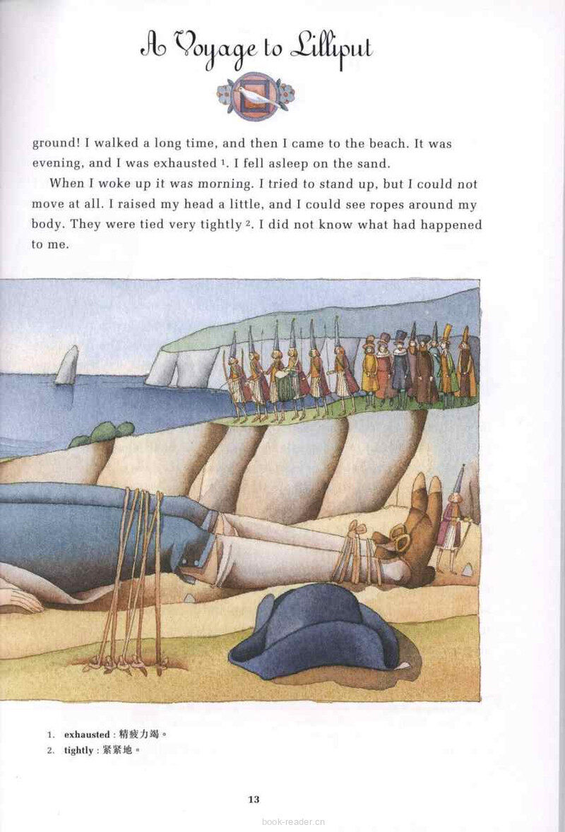 Gullivers Travel绘本故事第5页