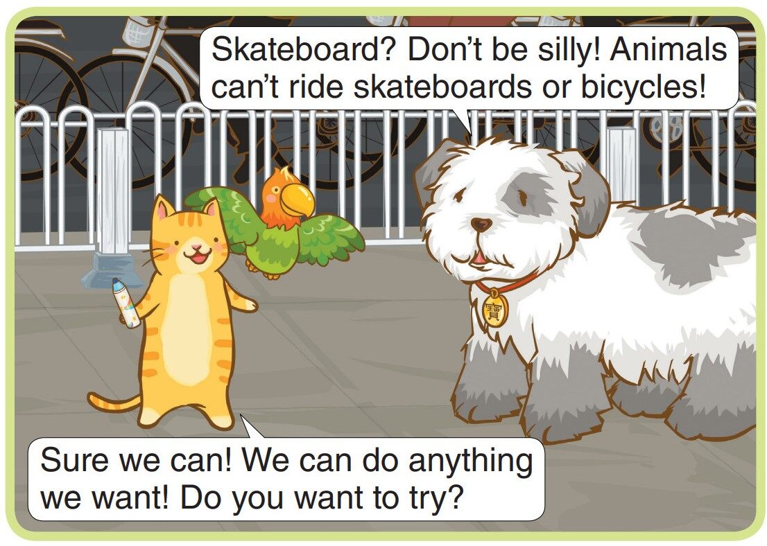 Making New Friends绘本故事第5页