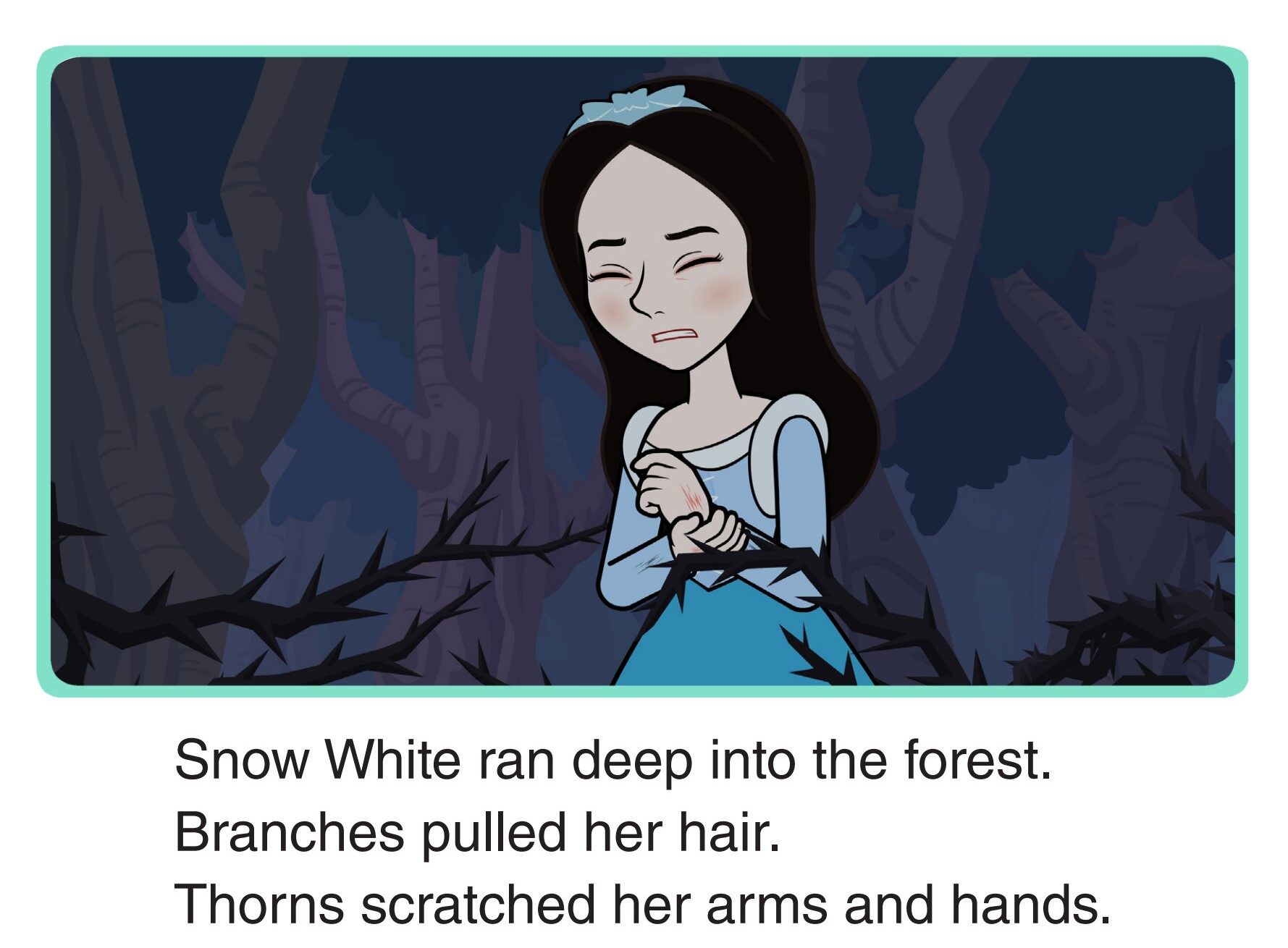 The Dark Forest绘本故事第2页