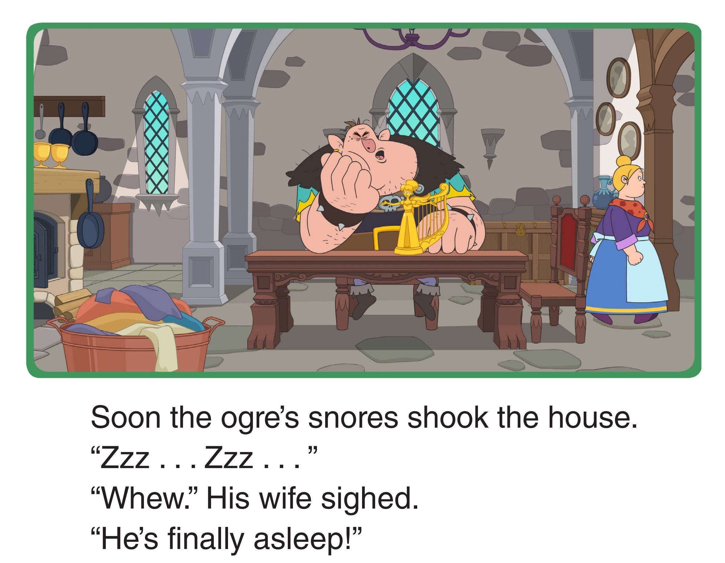 The Ogre Chases Jack绘本故事第4页