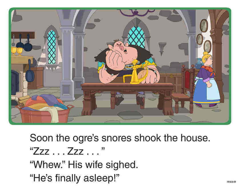 The Ogre Chases Jack绘本故事第4页