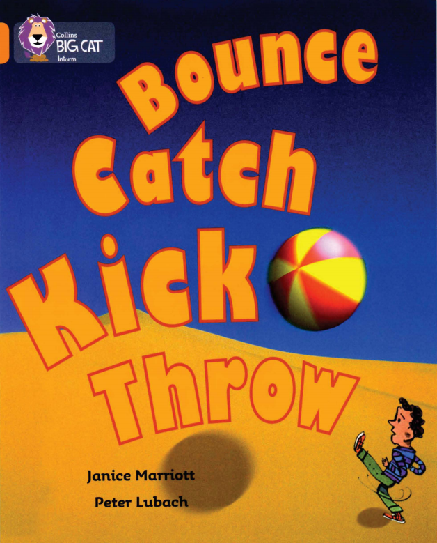 Bounce Catch Kick Throw绘本故事第2页