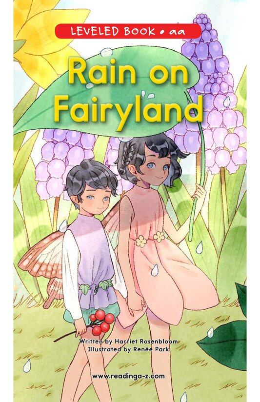 Rain on Fairyland绘本故事第2页