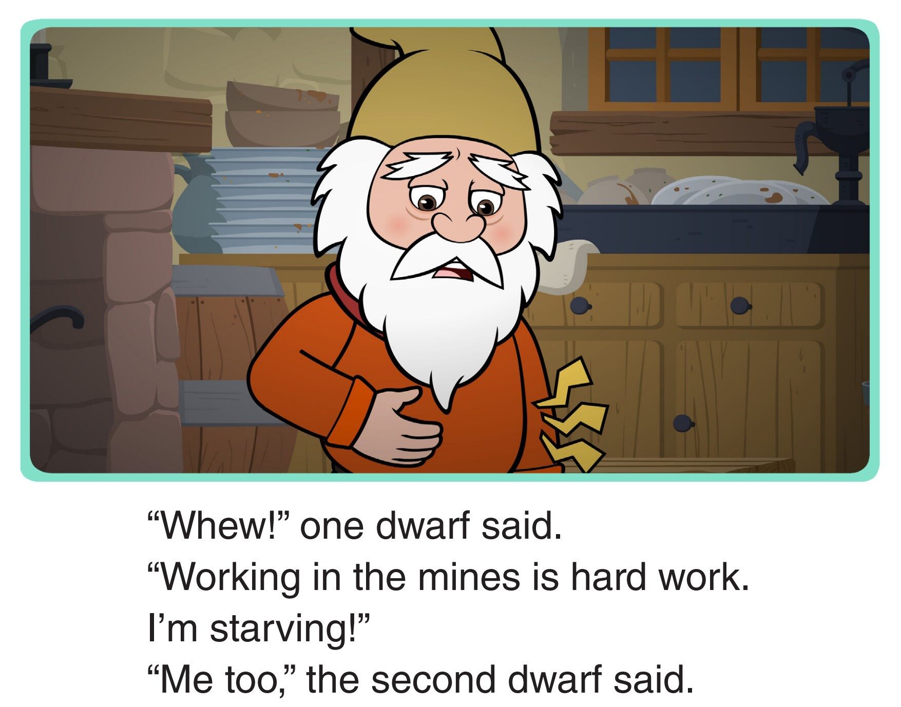 Seven Dwarfs绘本故事第3页