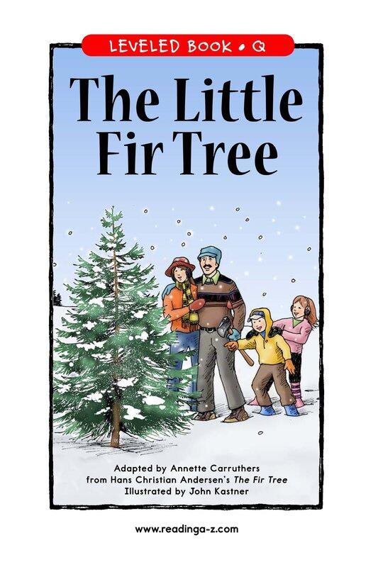 The Little Fir Tree绘本故事第2页