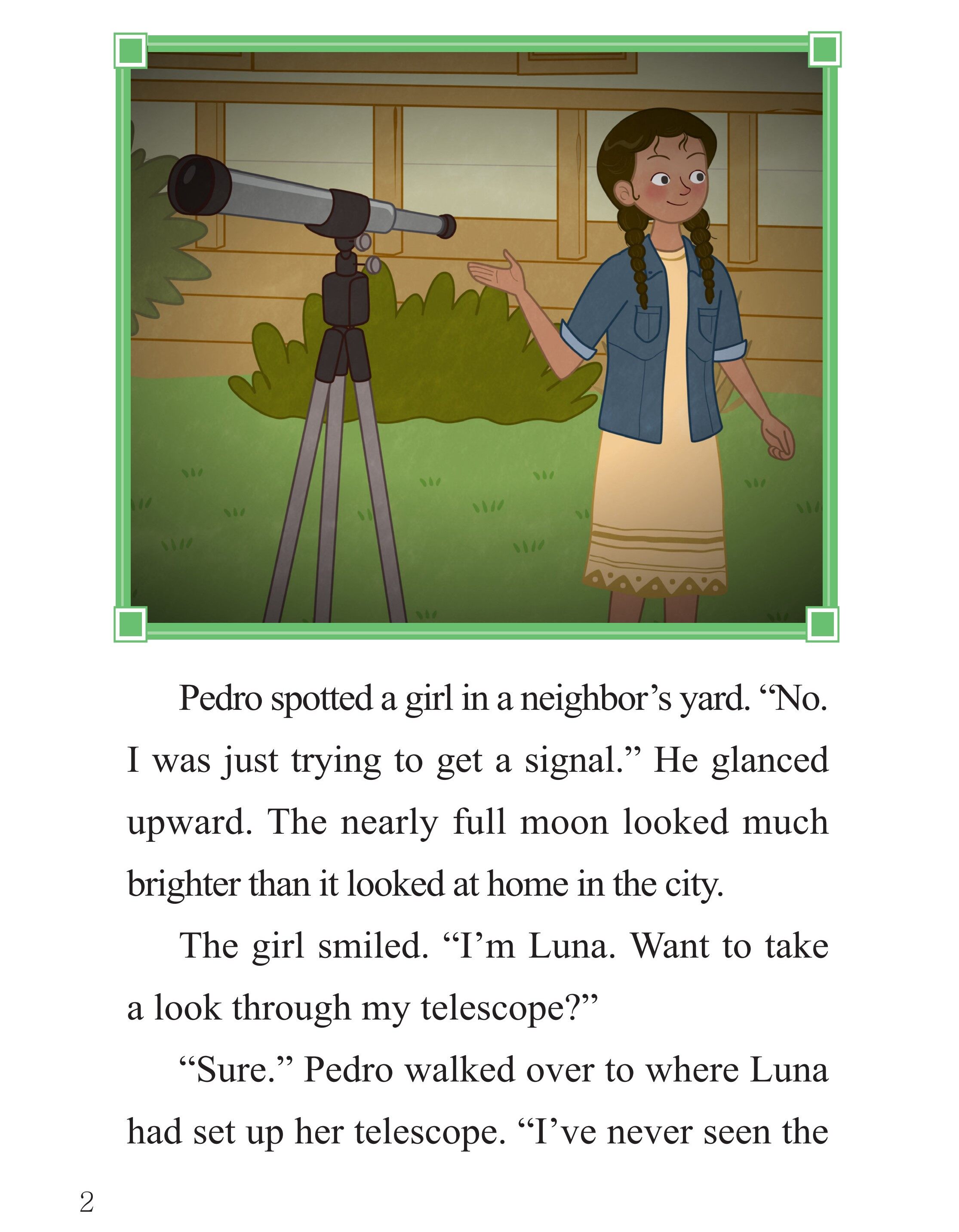 Pedro, Luna, and the Moon绘本故事第3页