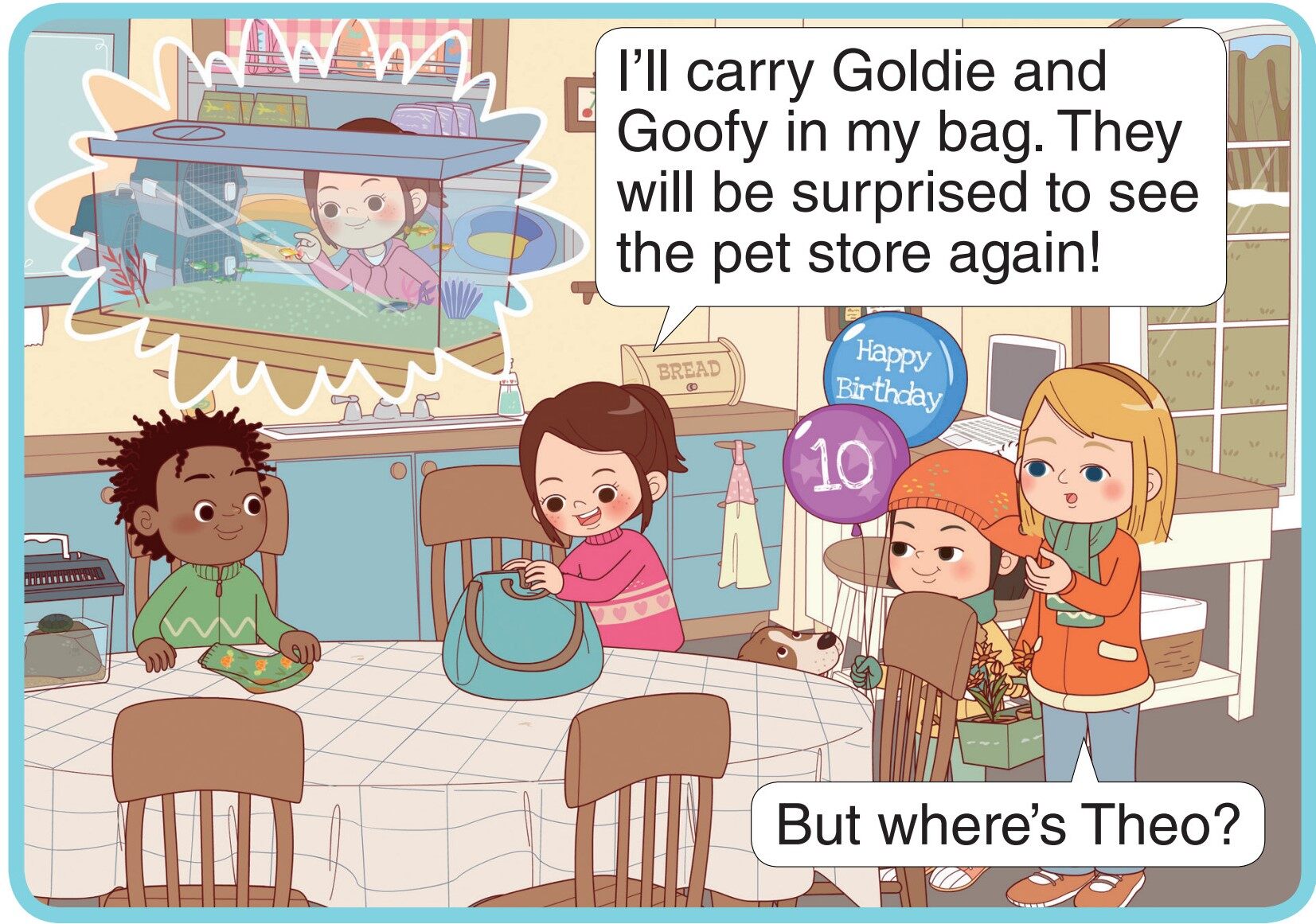 Shame on Snooks!绘本故事第4页