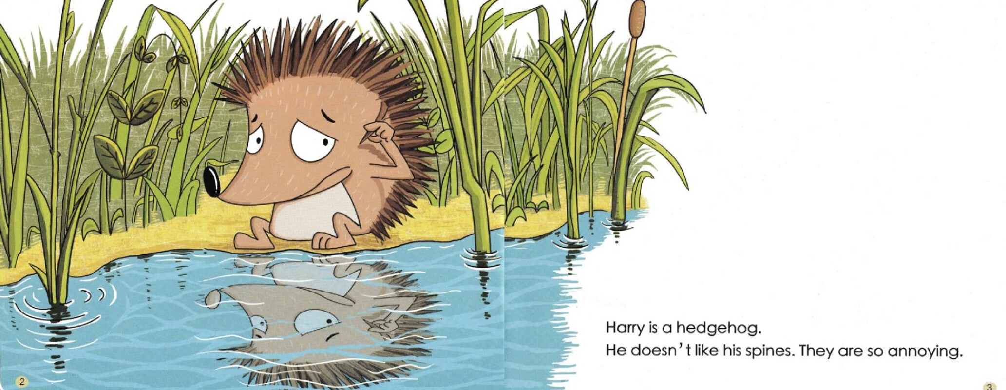 Harry’s Trouble绘本故事第3页