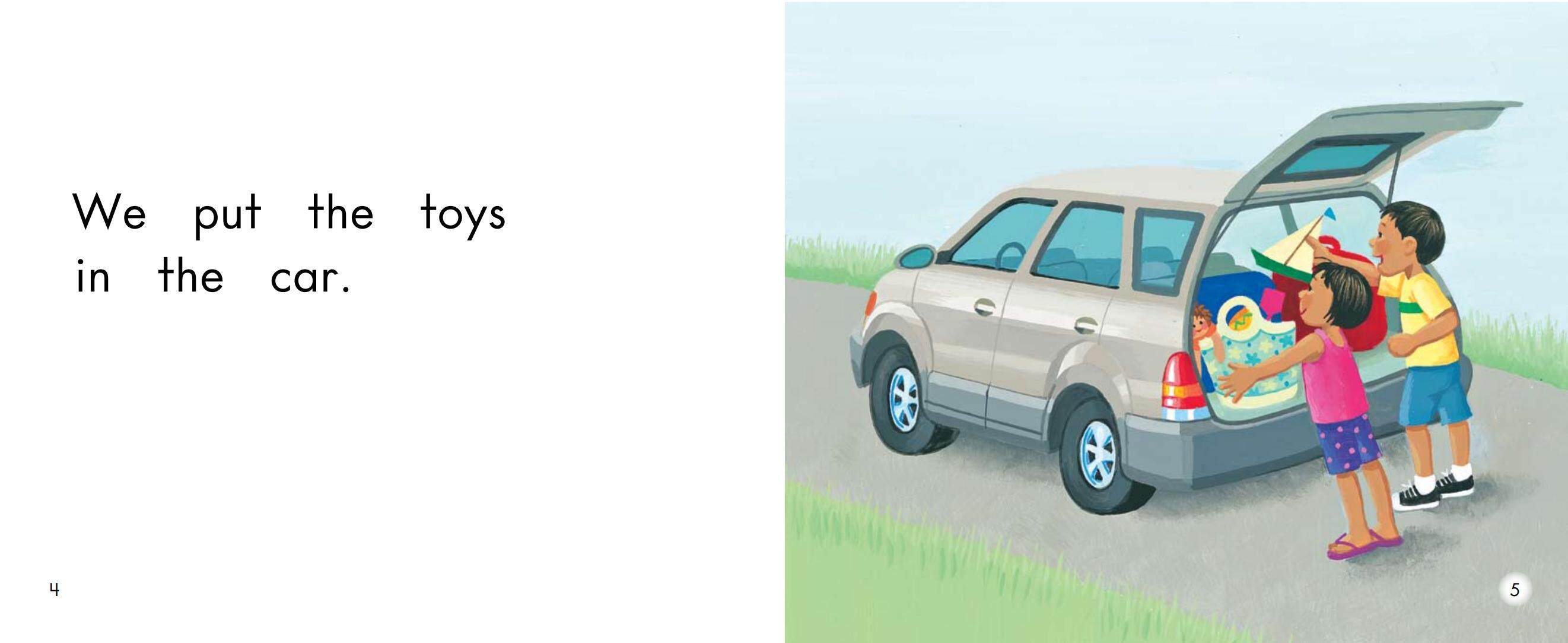 Going on vacation绘本故事第4页