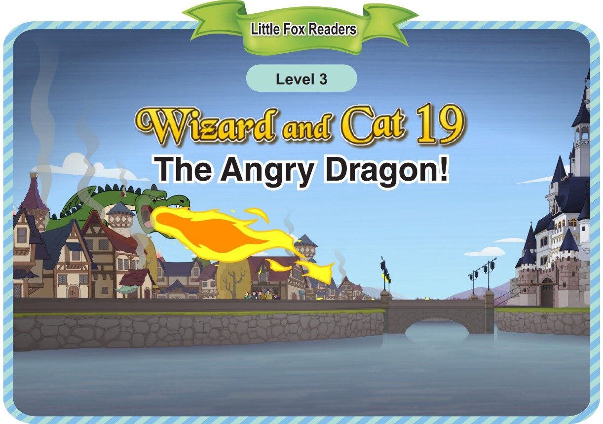 The Angry Dragon!绘本故事第2页