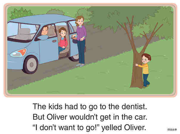 Going to the Dentist绘本故事第3页