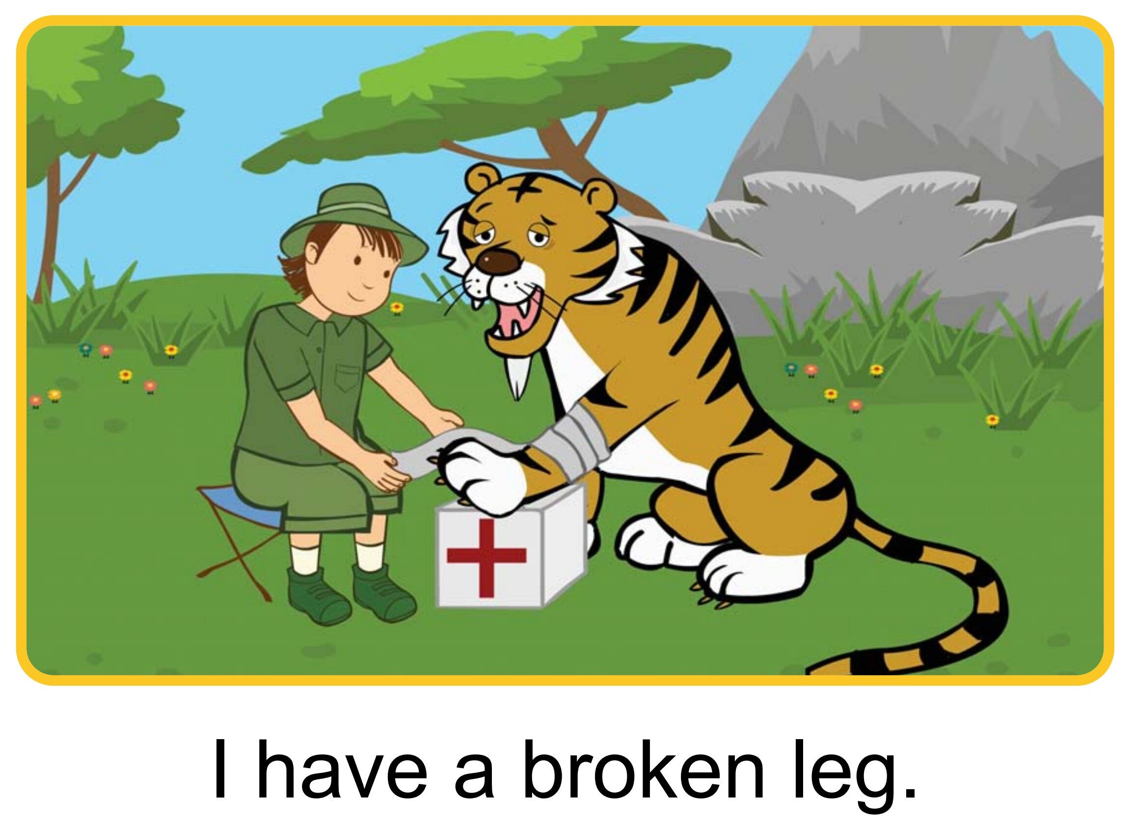 Ouch!绘本故事第3页