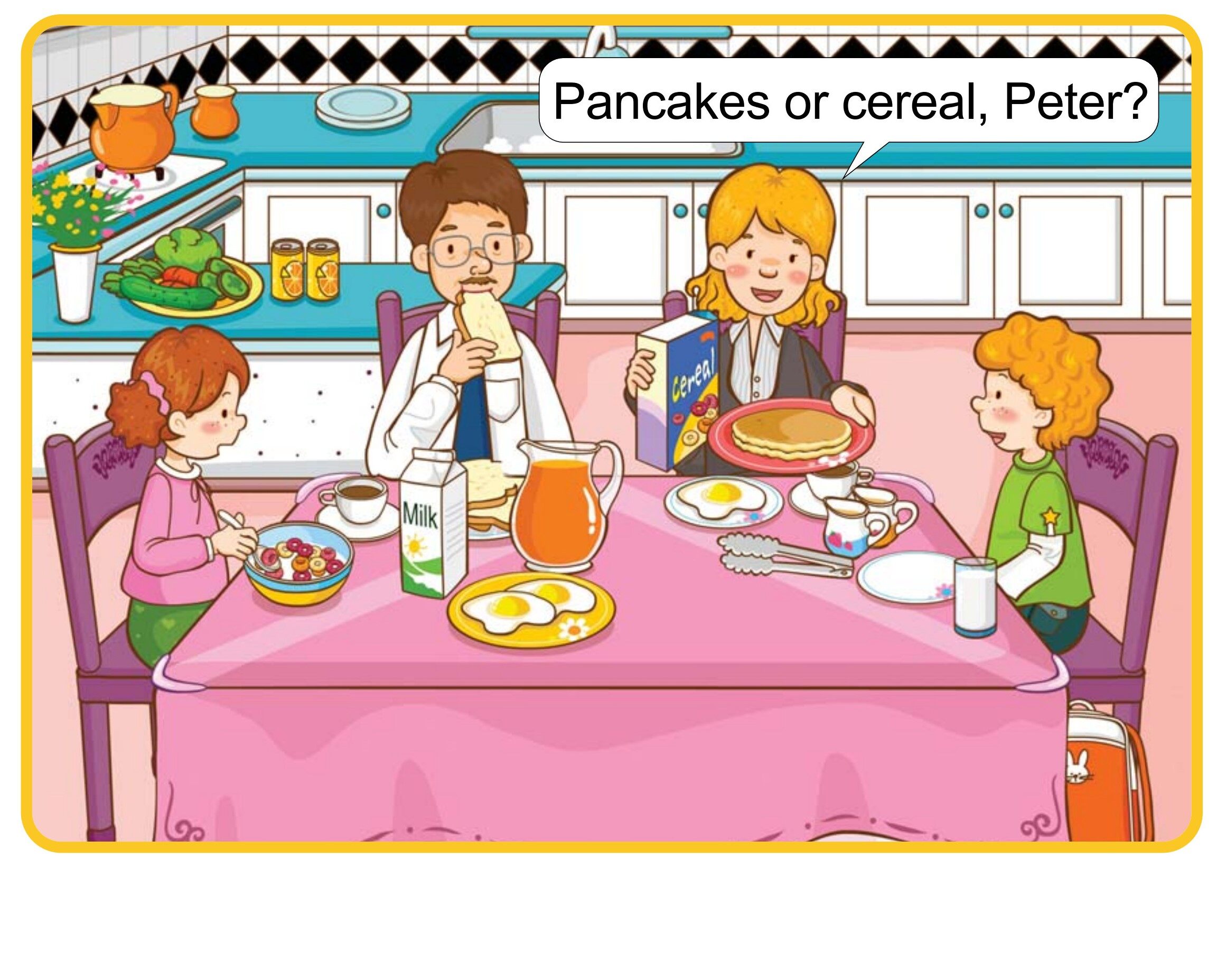 What Do You Want?绘本故事第5页