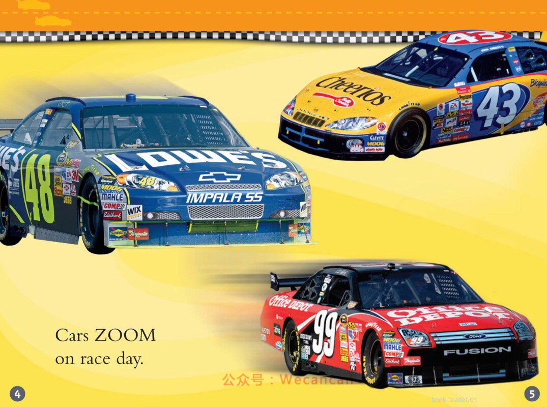 Race Day绘本故事第3页
