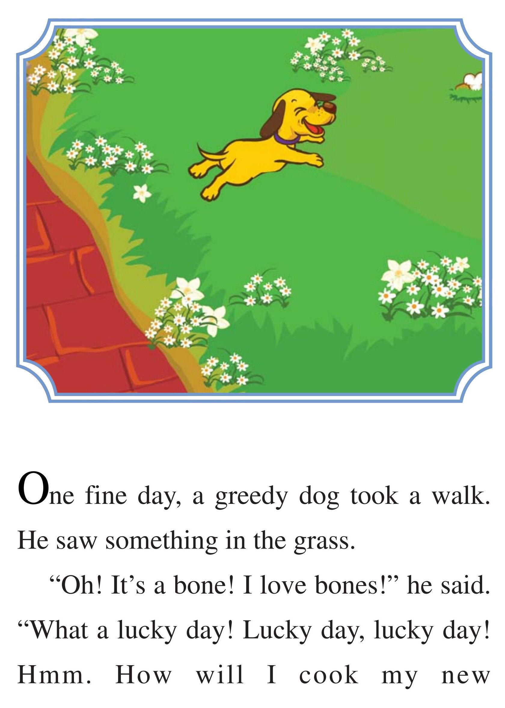 The Dog and His Bone绘本故事第3页
