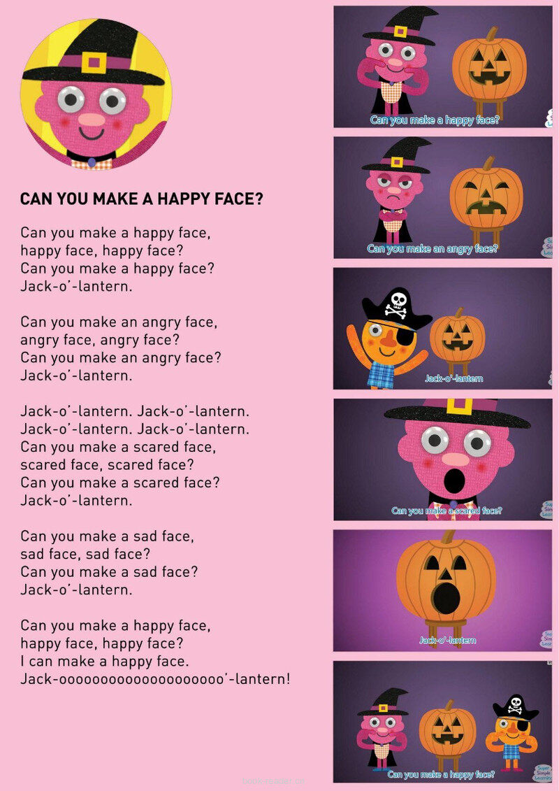 Can You Make A Happy Face绘本故事第2页