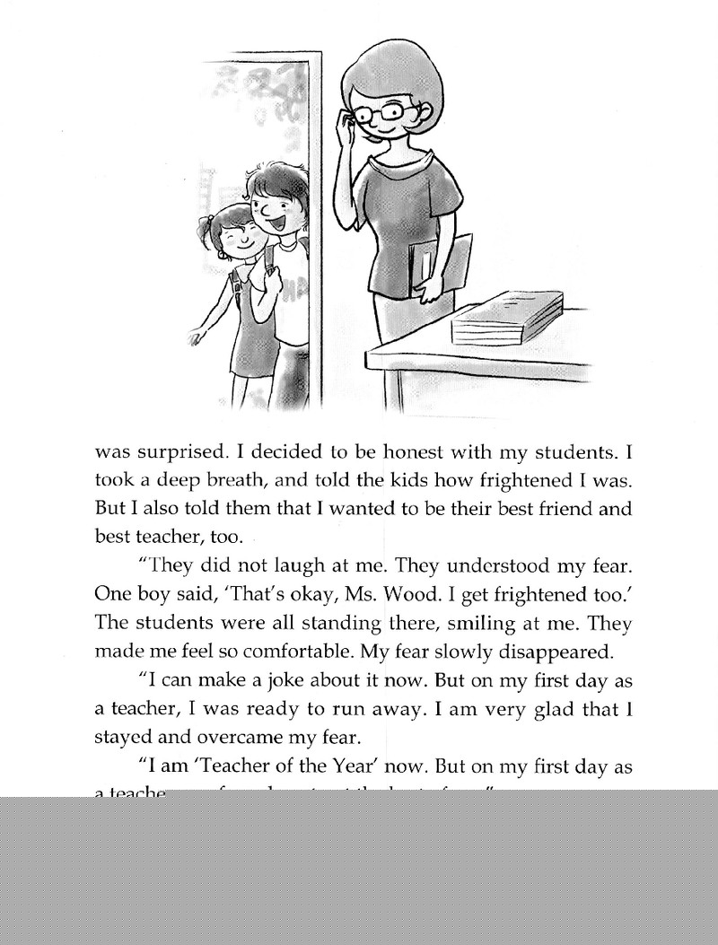 My First Day as a Teacher绘本故事第3页