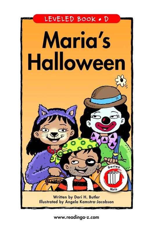 Maria's Halloween绘本故事第2页