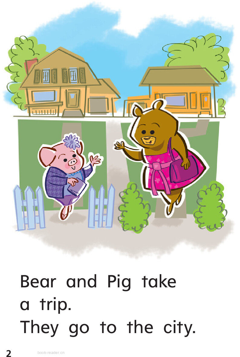 G1 On U1W2 A Trip to the City绘本故事第4页