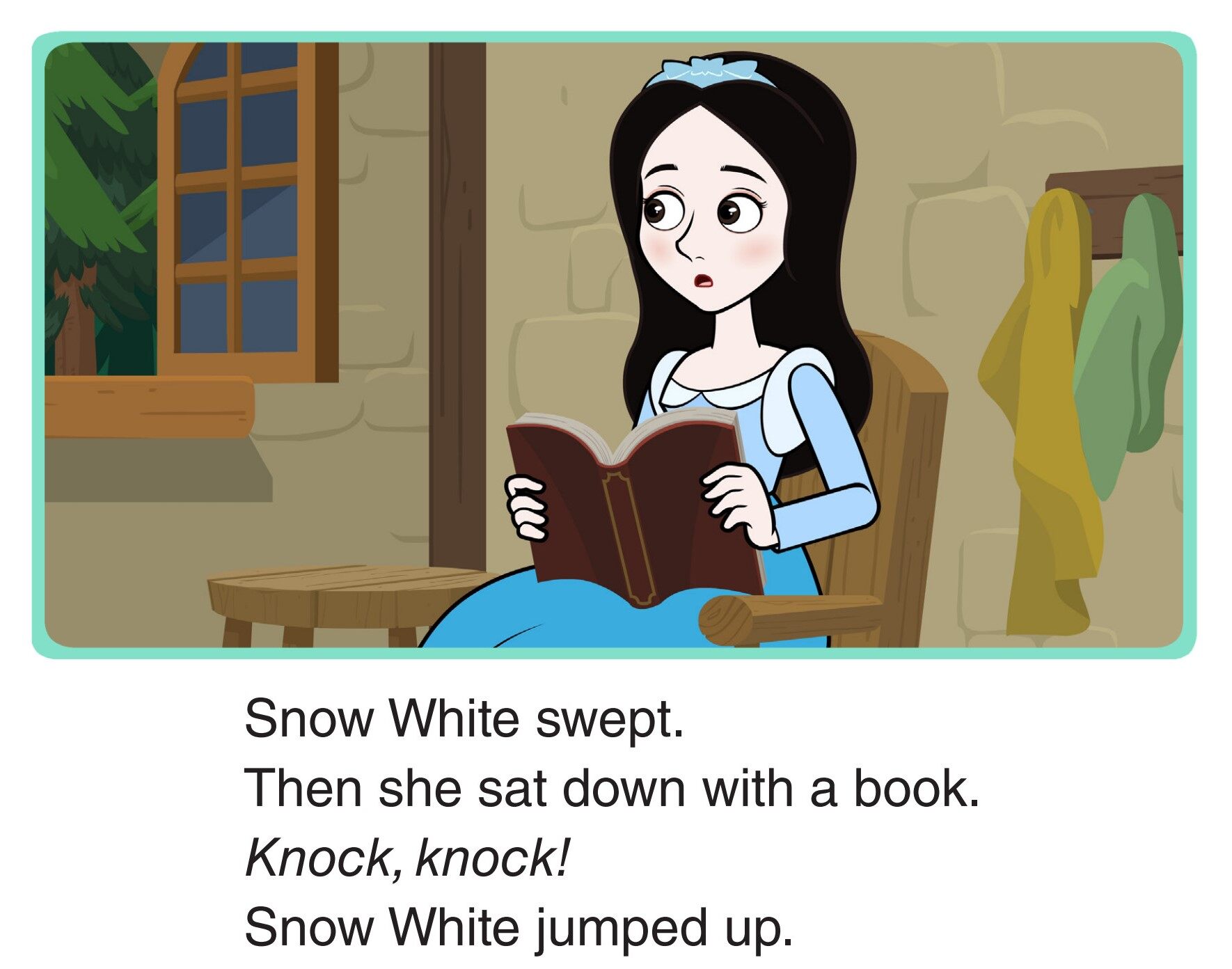 The Comb绘本故事第3页