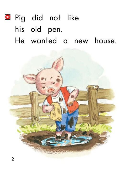 Pig's New House绘本故事第3页