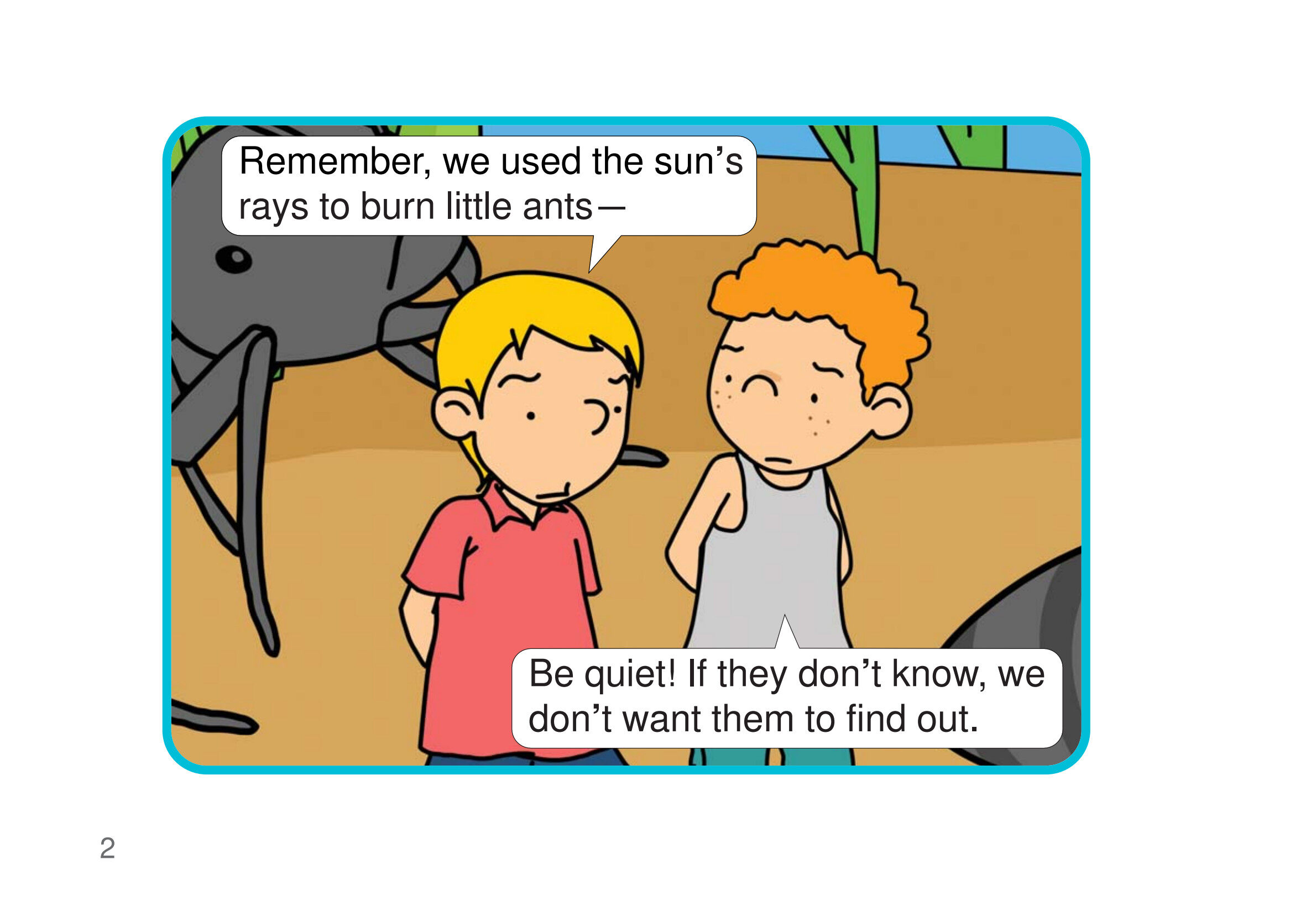 Into the Ant Hole绘本故事第4页