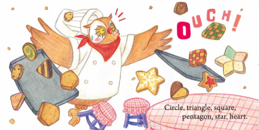 Owl’s cookies shop绘本故事第4页