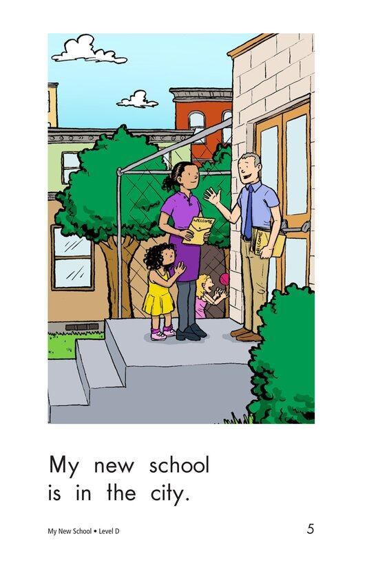 My New School绘本故事第5页