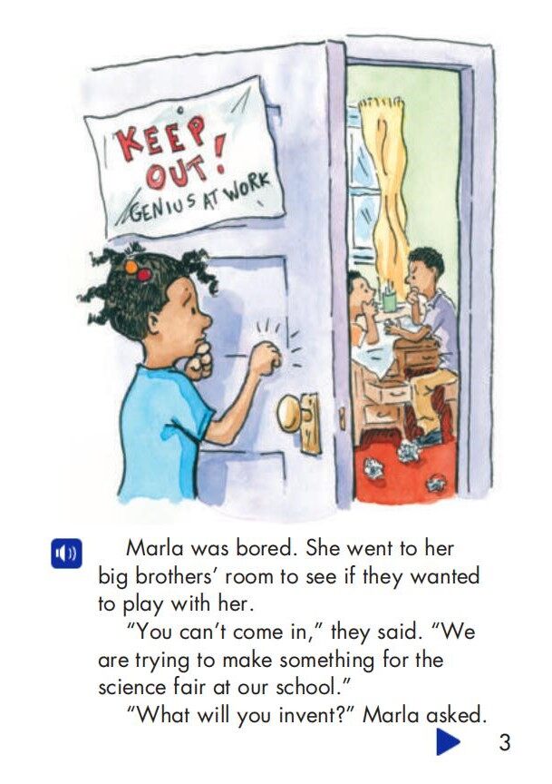 Marla's Idea绘本故事第3页