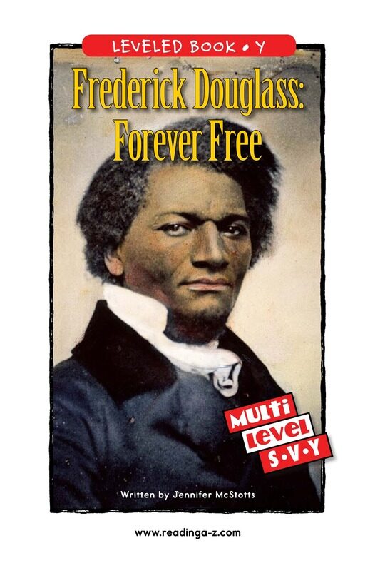 Frederick Douglass Forever Free绘本故事第2页