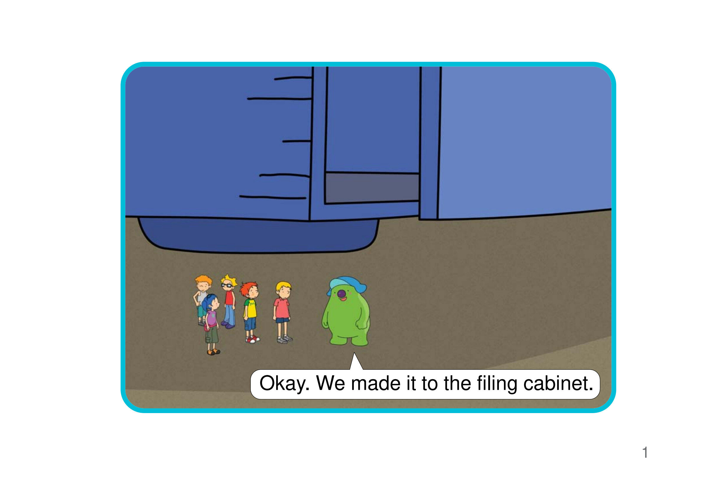 Getting In and Out绘本故事第3页