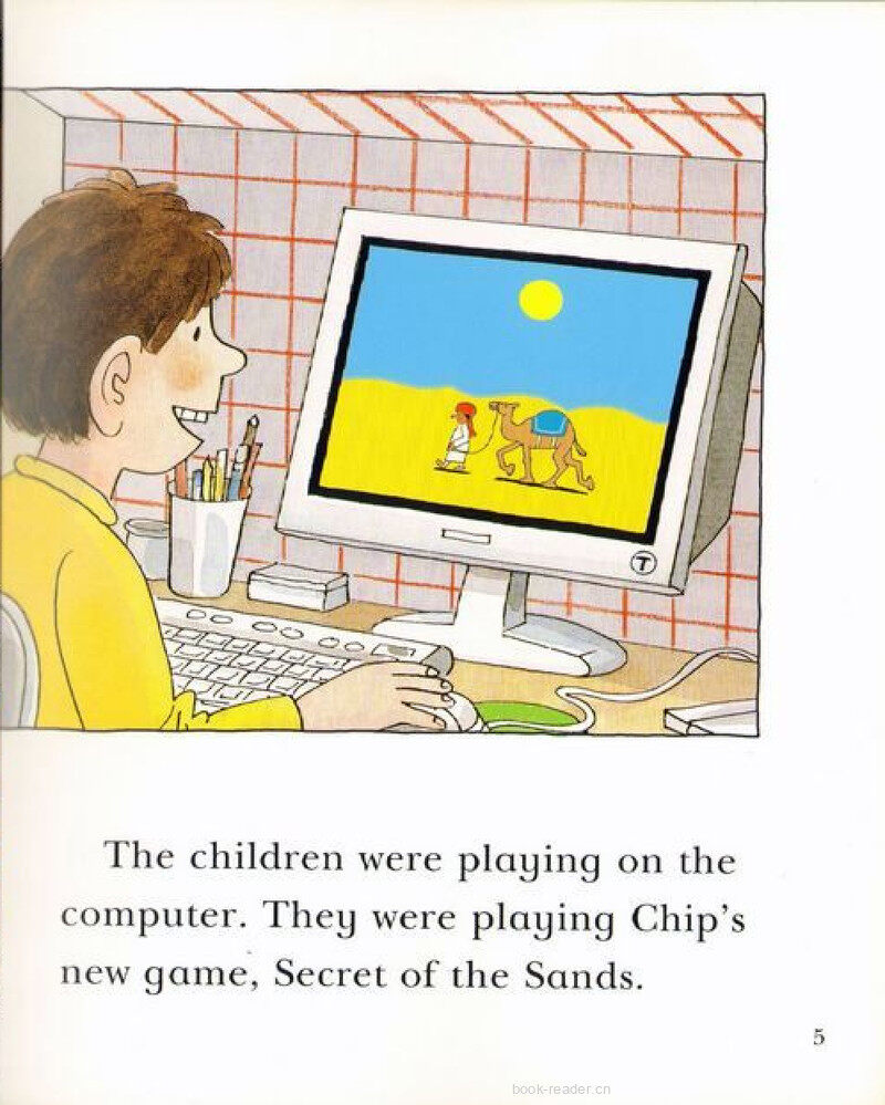 5C The Secret Of the Sands绘本故事第4页