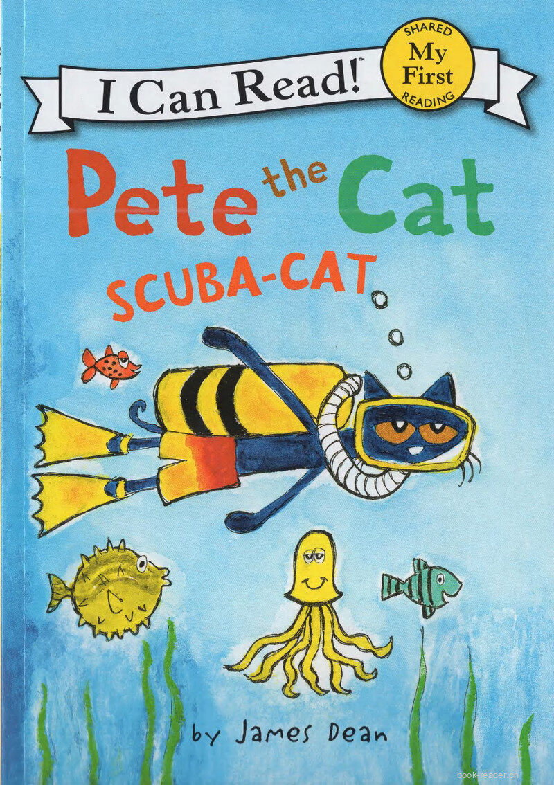 Pete the Cat Scuba-cat绘本故事第2页