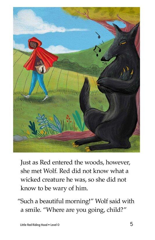 Little Red Riding Hood绘本故事第5页