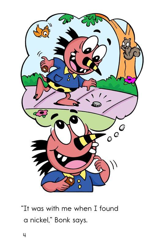 Bonk and the Lucky Buckeye绘本故事第4页