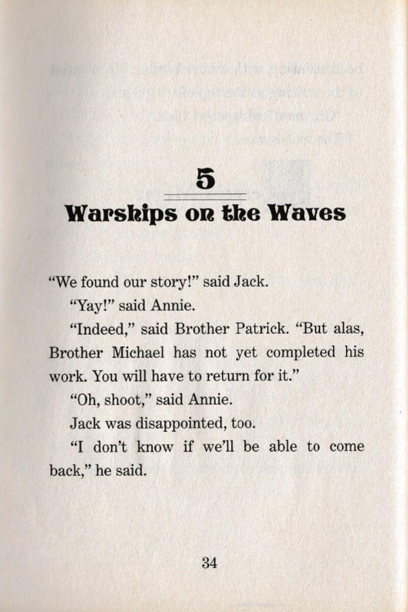 05 Warships on the Waves绘本故事第2页