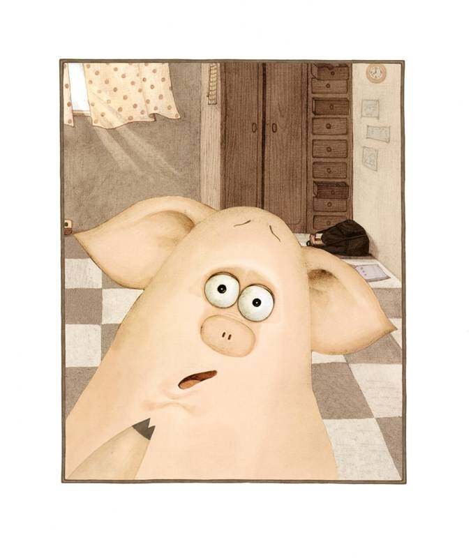 迟到的理由绘本故事第3页