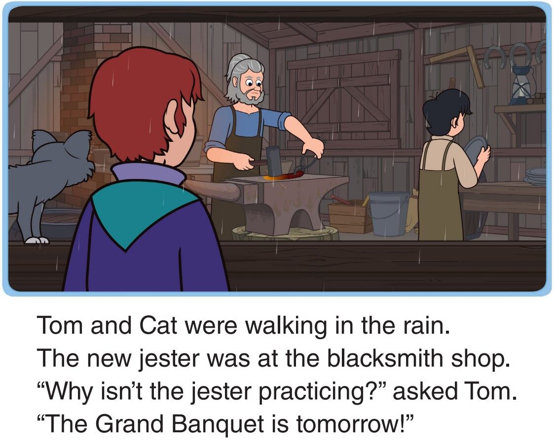 The Jester's Secret绘本故事第3页